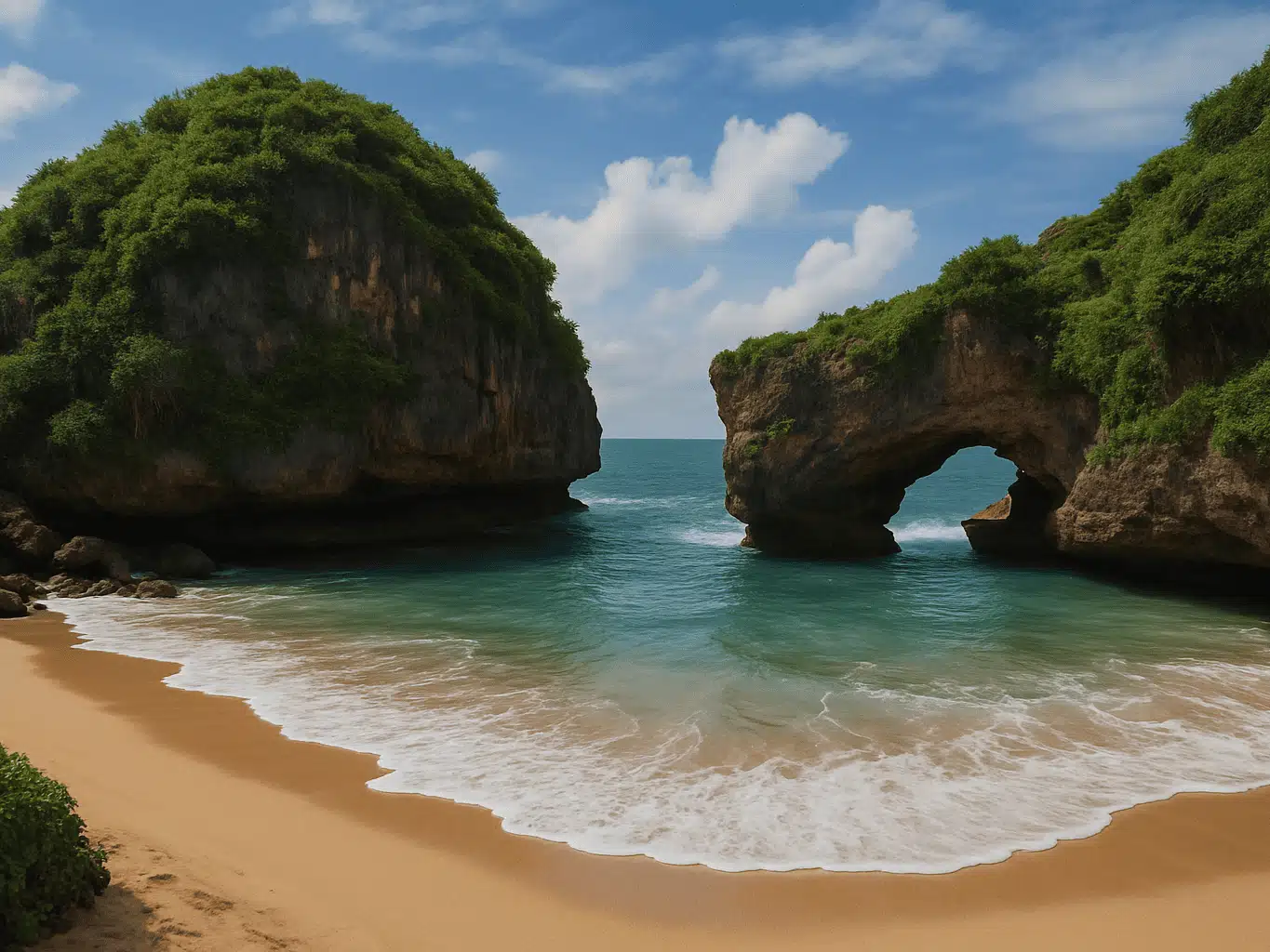 Ke Pantai Mesra Jogja Naik Mobil atau Motor? Ini Rute, Harga Tiket, dan Daya Tariknya!